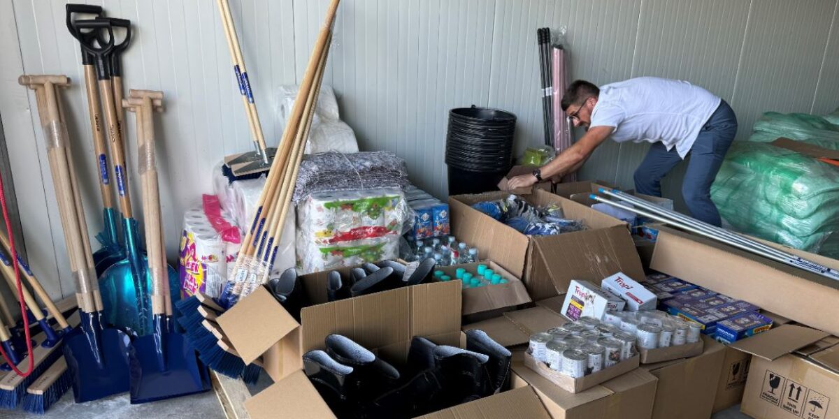 Kolejna partia pomocy dla powodzian