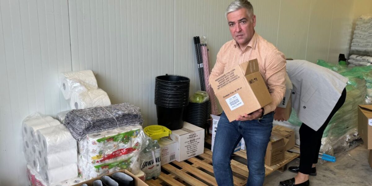 Kolejna partia pomocy dla powodzian