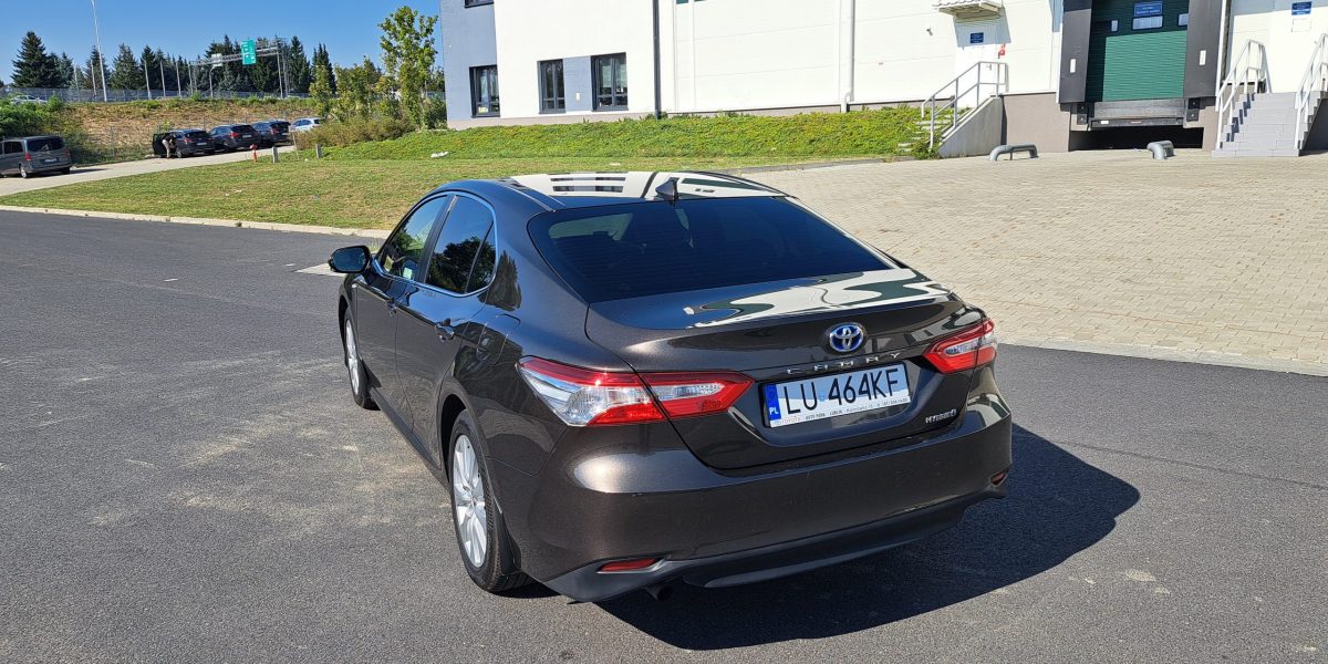 Przetarg nieograniczony na sprzedaż samochodu Toyota Camry Hybryd MR`18 E6d 2019