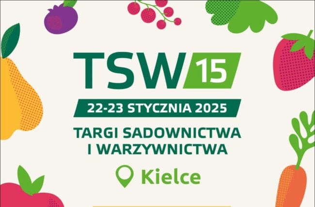 Zaproszenie na&nbsp;15. edycję Targów Sadownictwa i&nbsp;Warzywnictwa w&nbsp;Kielcach