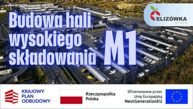 Budowa nowej hali magazynowo-handlowej wysokiego składowania M1