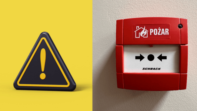 Przegląd systemu sygnalizacji pożaru w&nbsp;halach A, B, B1, B2 i&nbsp;C