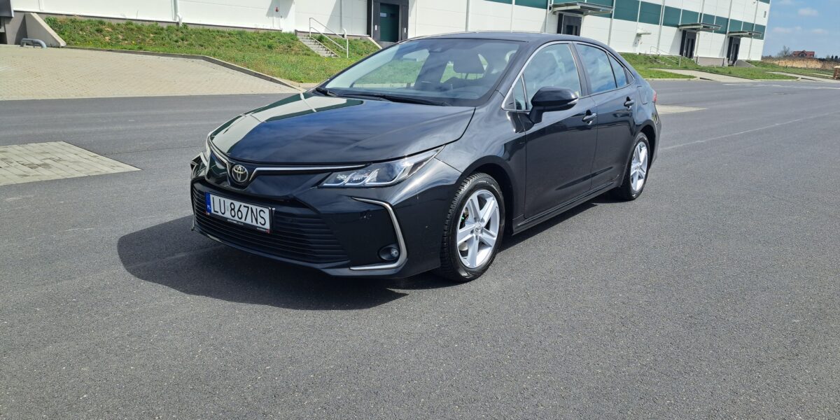 Ogłoszenie przetargu nieograniczonego na sprzedaż samochodu Toyota Corolla 1.5 MR`19 E6 z 2022 roku LU867NS
