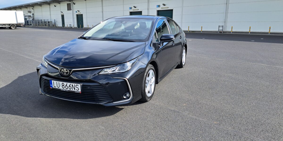 Ogłoszenie o przetargu nieograniczonym na sprzedaż samochodu Toyota Corolla 1.5 MR`19 E6 z 2022 r. LU866NS