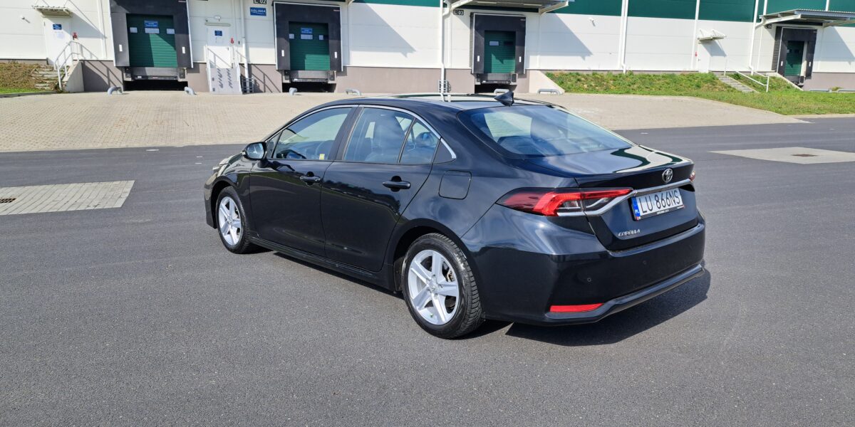 Ogłoszenie o przetargu nieograniczonym na sprzedaż samochodu Toyota Corolla 1.5 MR`19 E6 z 2022 r. LU866NS