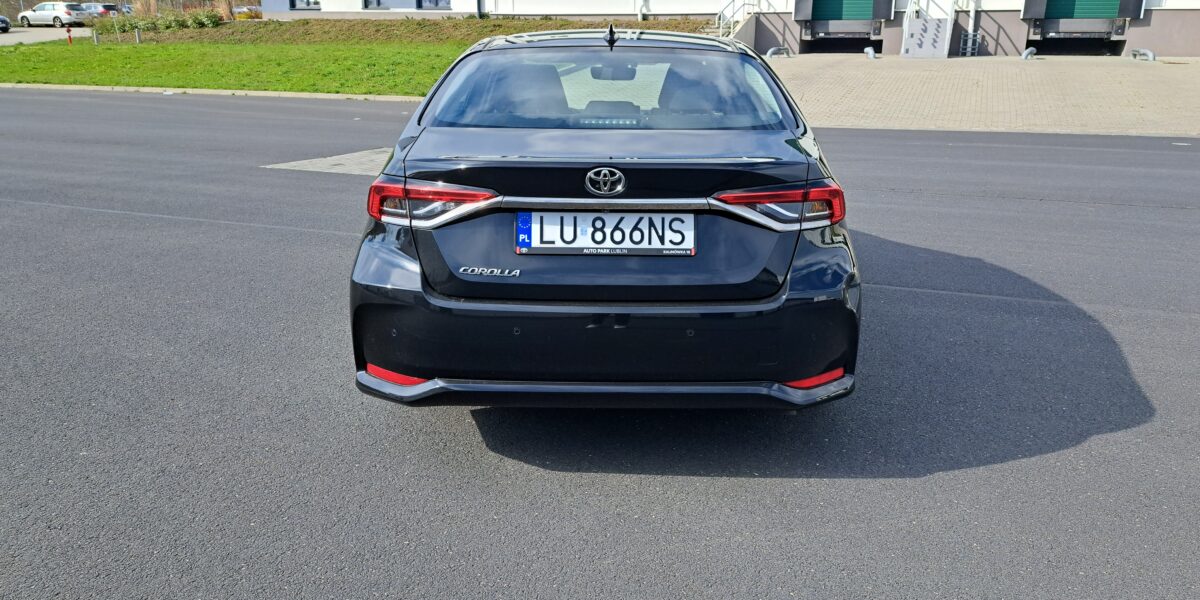Ogłoszenie o przetargu nieograniczonym na sprzedaż samochodu Toyota Corolla 1.5 MR`19 E6 z 2022 r. LU866NS