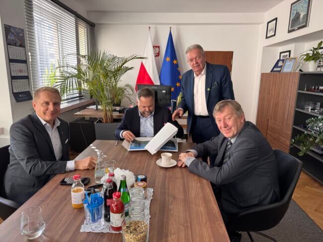 Spotkanie Zarządu Lubelskiego Rynku Hurtowego z&nbsp;przedstawicielami Ministerstwa Aktywów Państwowych